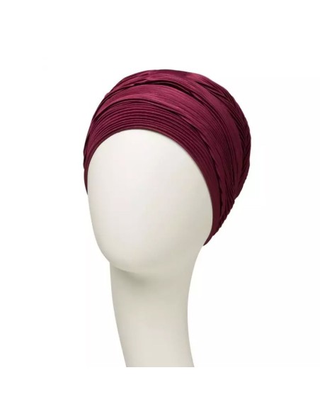 LUNA V - Bordeaux Autumn - bambú  - CHRISTINE HEADWEAR