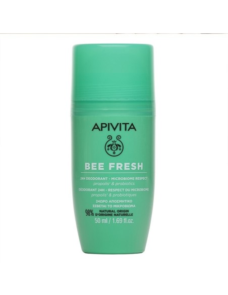 APIVITA - BEE FRESH Desodorante 24h Roll-On