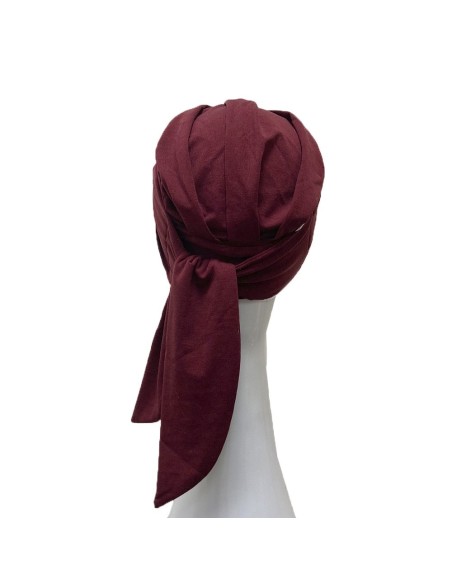SMOOTH IKAT MARSALA - Pañuelo de bambú - CAREBELL HEADWEAR SMOOTH IKAT MARSALA - Pañuelo de bambú - CAREBELL HEADWEAR