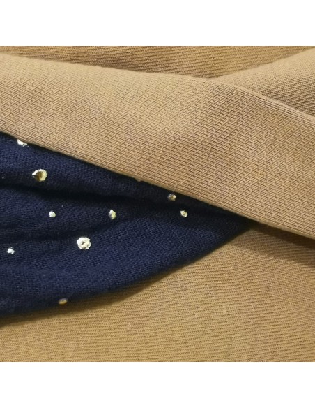 SMOOTH CAMEL GOLD - Pañuelo de algodón - CAREBELL HEADWEAR SMOOTH CAMEL GOLD - Pañuelo de algodón - CAREBELL HEADWEAR