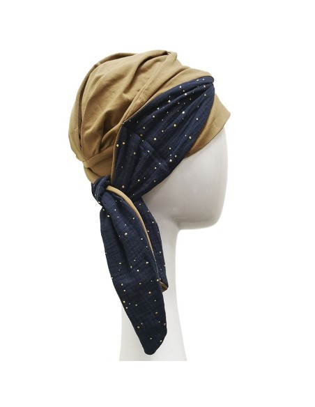 SMOOTH CAMEL GOLD - Pañuelo de algodón - CAREBELL HEADWEAR SMOOTH CAMEL GOLD - Pañuelo de algodón - CAREBELL HEADWEAR