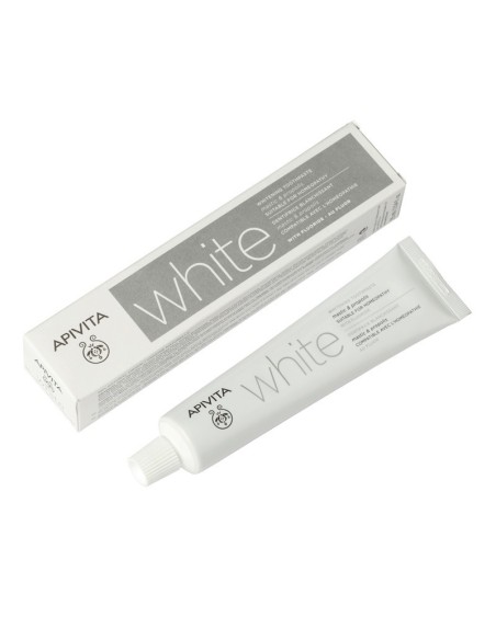 APIVITA DENTÍFRICO WHITE Blanqueador con Mástique & Propóleo APIVITA DENTÍFRICO WHITE Blanqueador con Mástique & Propóleo