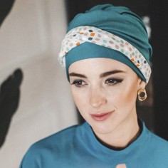 CONFORT PEPITAS - Turbante de Bambú - CAREBELL HEADWEAR 2