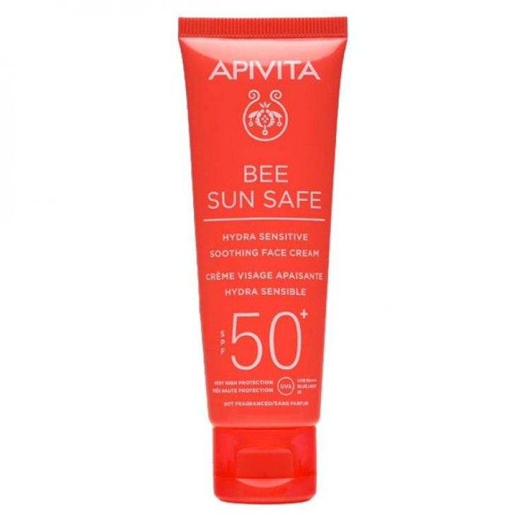 APIVITA BEE SUN SAFE Crema Facial Calmante SPF50