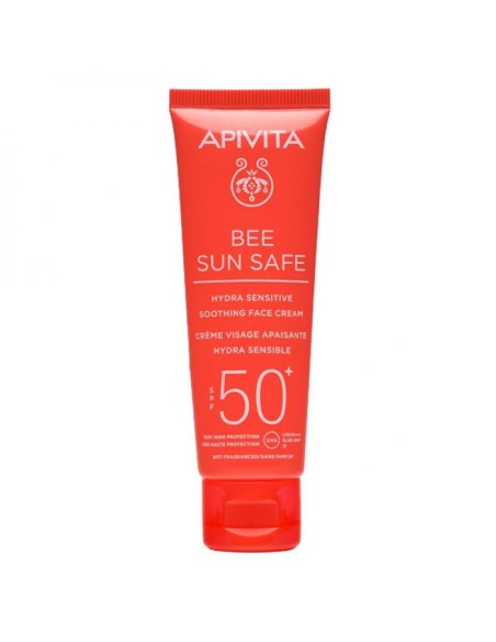 APIVITA BEE SUN SAFE Crema Facial Calmante SPF50