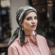 SMOOTH NEW CASABLANCA - Turbante de algodón - CAREBELL... 2