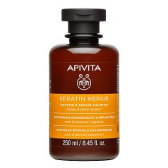APIVITA Keratin Repair champú nutritivo y reparador