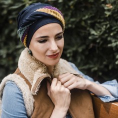 ELEGANCE HIPPIE - Turbante Bambú y Algodón - CAREBELL... 2