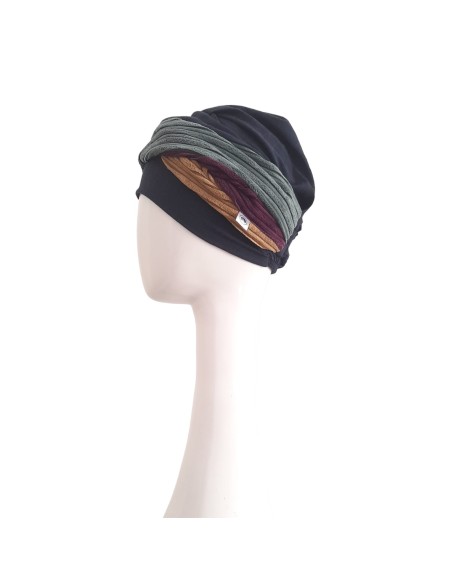 ELEGANCE HIPPIE - Turbante Bambú y Algodón - CAREBELL HEADWEAR