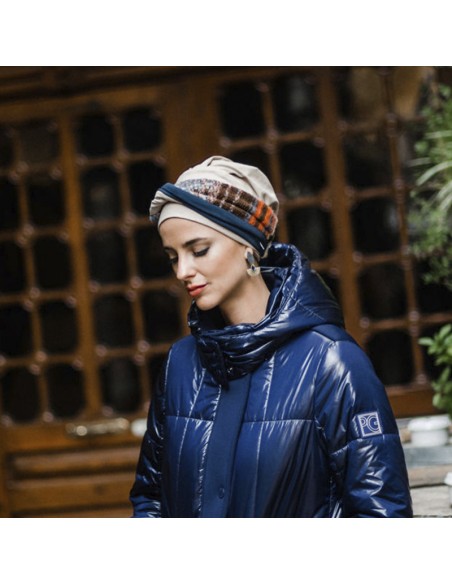 ELEGANCE  NORDIC - Turbante Bambú y Algodón - CAREBELL HEADWEAR