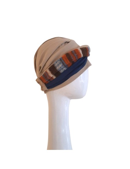 ELEGANCE  NORDIC - Turbante Bambú y Algodón - CAREBELL HEADWEAR