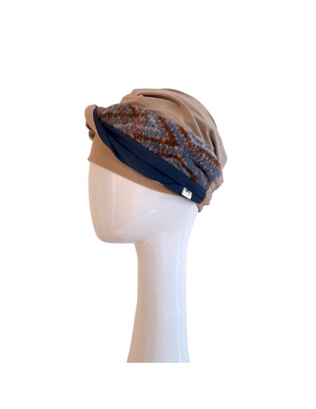 ELEGANCE  NORDIC - Turbante Bambú y Algodón - CAREBELL HEADWEAR