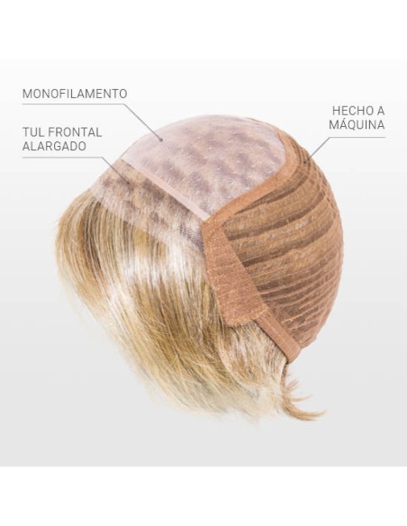 PANAMA HI MONO ★★◗  -  Peluca Sintética con Frontal Invisible - RAQUEL WELCH - ELLEN WILLE