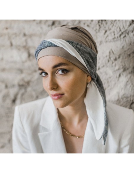 SMART TARIFA - Turbante de Bambú y Algodón - Aderans Headwear