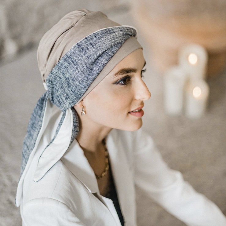 SMART TARIFA - Turbante de Bambú y Algodón -...