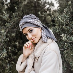 SMART OXFORD - Turbante de Bambú y Algodón- Aderans Headwear 2