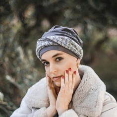 FANCY OXFORD - Turbante de Algodón - Aderans Headwear