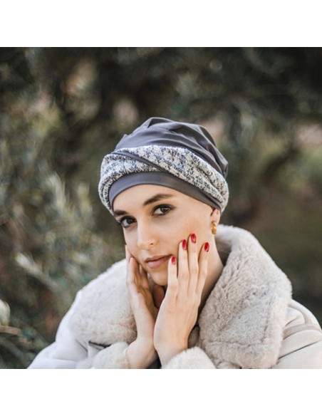 FANCY OXFORD - Turbante de Algodón - Aderans Headwear