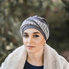 FANCY OXFORD - Turbante de Algodón - Aderans Headwear 2