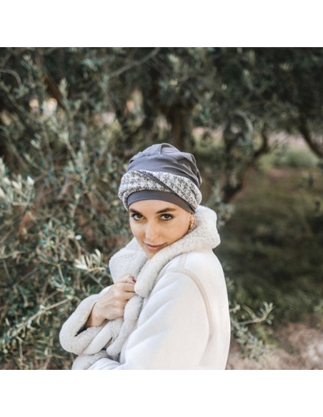 FANCY OXFORD - Turbante de Algodón - Aderans Headwear