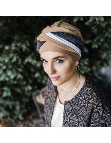 FANCY PADDED - Turbante de Algodón - Aderans Headwear