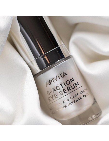 APIVITA 5-ACTION EYE SÉRUM Tratamiento Contorno de Ojos