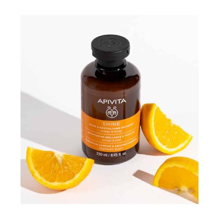 APIVITA Champú Brillo Y Vitalidaad - SHINE &...