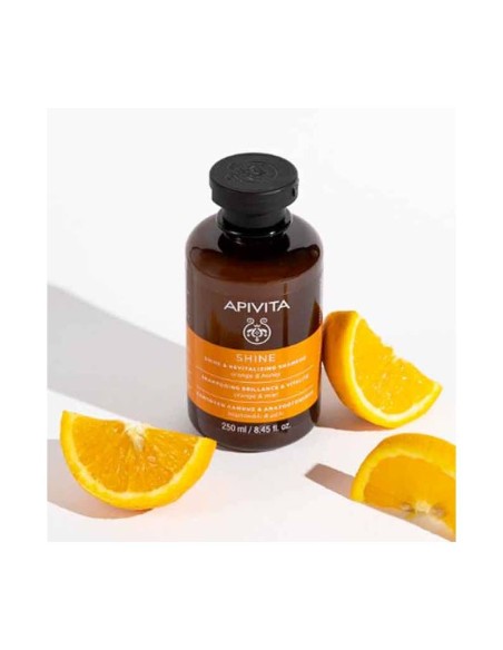 APIVITA Champú Brillo Y Vitalidaad - SHINE & REVITALIZING