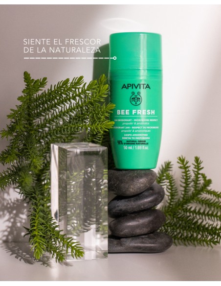 APIVITA - BEE FRESH Desodorante 24h Roll-On