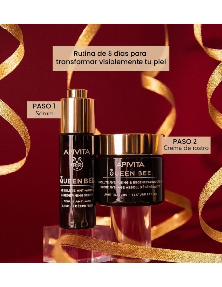 APIVITA QUEEN BEE Crema Regeneradora Antiedad Absoluto - Textura Ligera