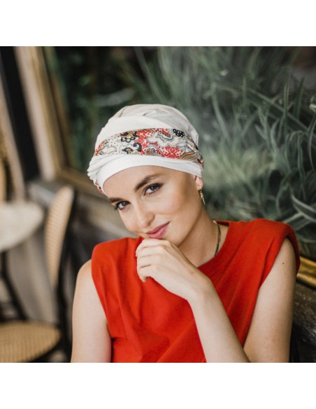 FANCY PALERMO - Turbante de Bambú y Algodón - Aderans Headwear