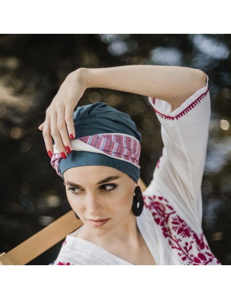 FANCY FORMENTERA - Turbante de Bambú y Algodón - Aderans Headwear