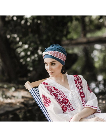 FANCY FORMENTERA - Turbante de Bambú y Algodón - Aderans Headwear