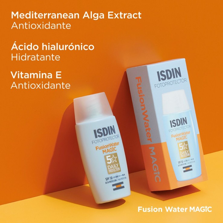 ISDIN Fusion Water MAGIC - SPF 50 - Protector...