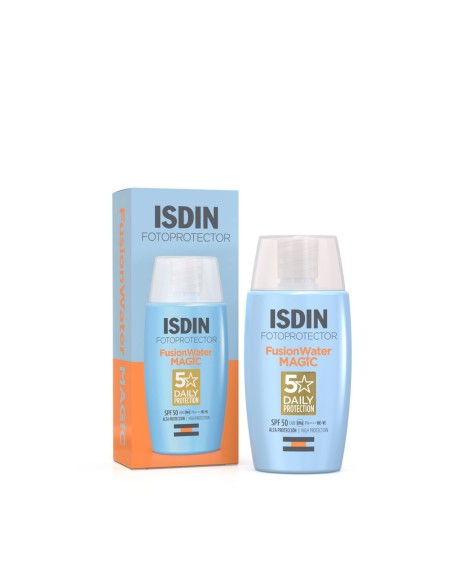 ISDIN Fusion Water MAGIC - SPF 50 - Protector Solar Facial.
