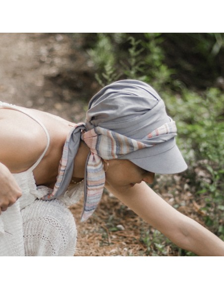 GORRA AMALFI MEDITERRÁNEO PERLA - CAREBELL HEADWEAR