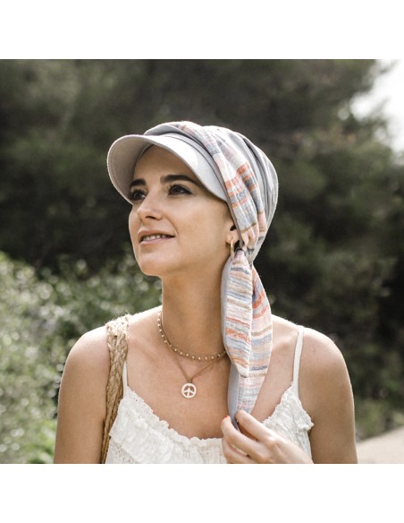 GORRA AMALFI MEDITERRÁNEO PERLA - CAREBELL HEADWEAR