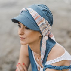 GORRA AMALFI MEDITERRÁNEO ACERO CAREBELL HEADWEAR 2