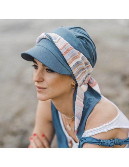 GORRA AMALFI MEDITERRÁNEO ACERO CAREBELL HEADWEAR