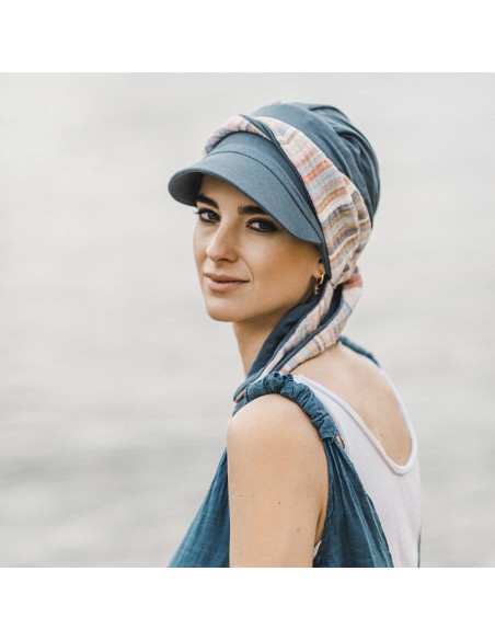 GORRA AMALFI MEDITERRÁNEO ACERO CAREBELL HEADWEAR