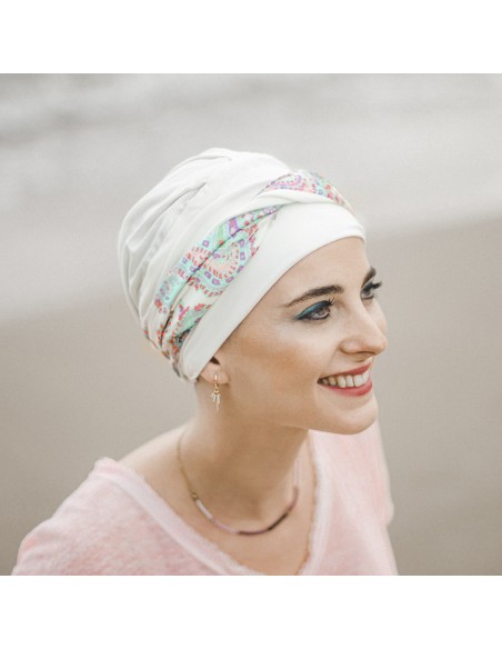 ELEGANCE MARBELLA - Turbante de bambú - CAREBELL HEADWEAR