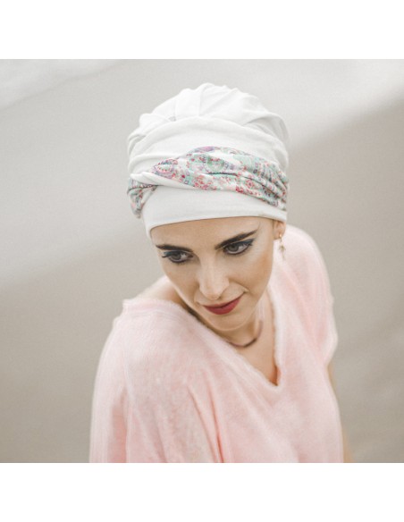 ELEGANCE MARBELLA - Turbante de bambú - CAREBELL HEADWEAR