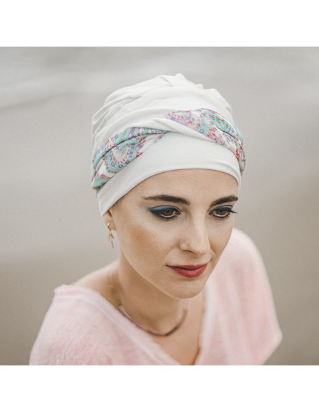 ELEGANCE MARBELLA - Turbante de bambú - CAREBELL HEADWEAR