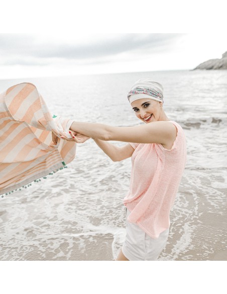 ELEGANCE MARBELLA - Turbante de bambú - CAREBELL HEADWEAR