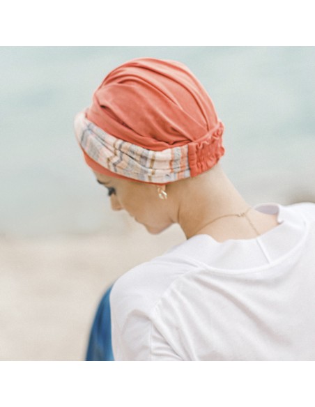 ELEGANCE MEDITERRÁNEO CORAL -  CAREBELL HEADWEAR