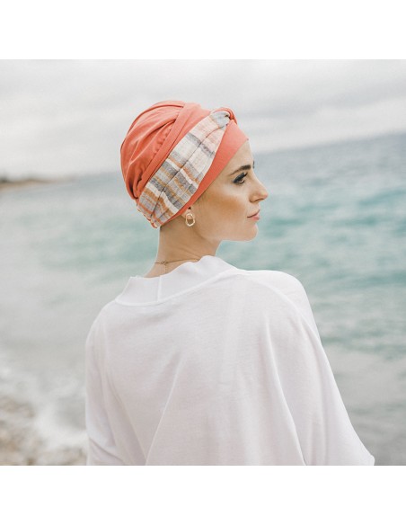 ELEGANCE MEDITERRÁNEO CORAL -  CAREBELL HEADWEAR