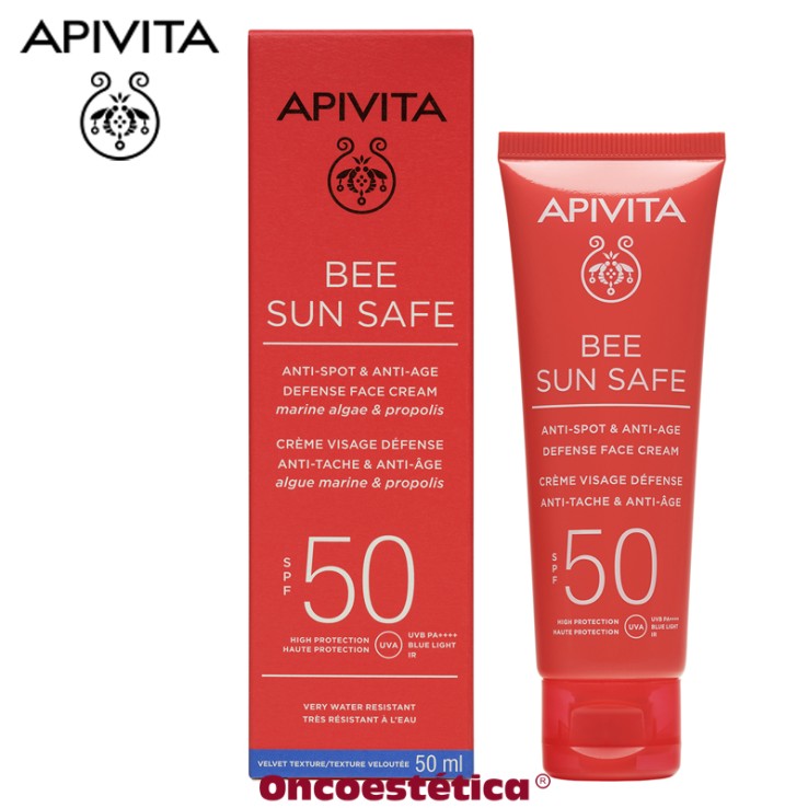 APIVITA BEE SUN SAFE Crema Antiedad & Antimanchas SPF50