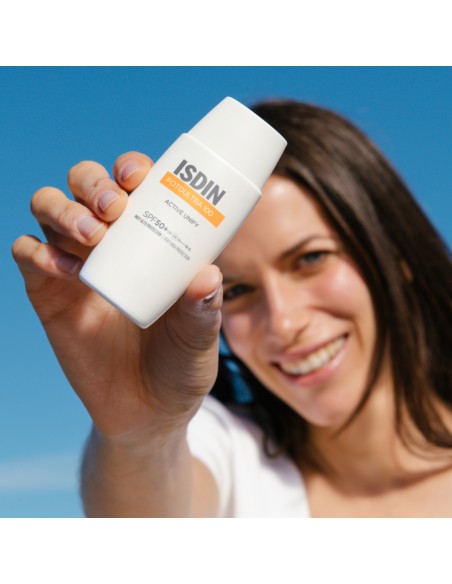 ISDIN FotoUltra 100 Active Unify Fusion Fluid SPF 50+ - Protector Solar Facial Corrector de Manchas