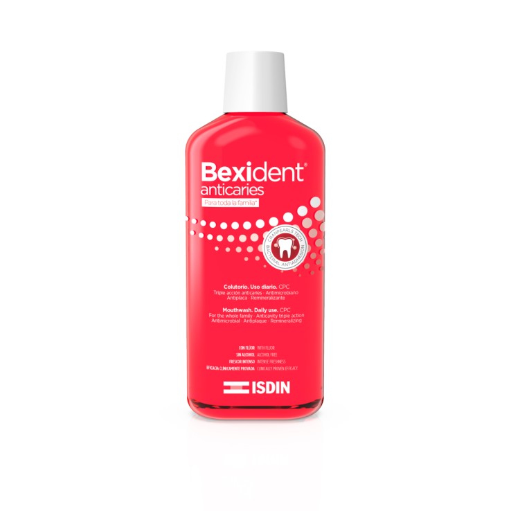 ISDIN BEXIDENT Anticaries Uso Diario 500ml. Colutorio