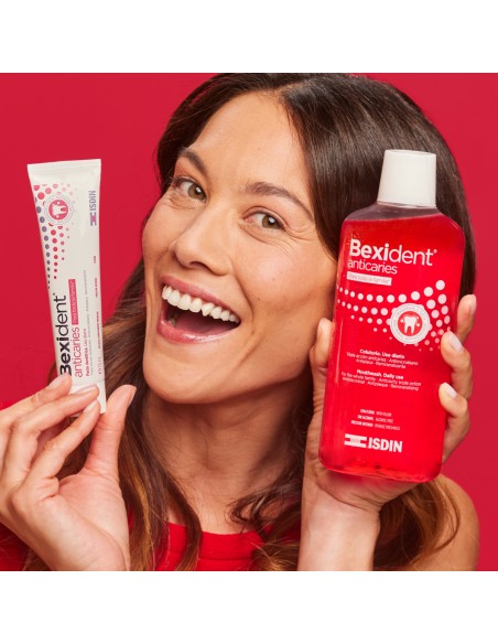 BEXIDENT - Pasta Dentífrica Anticaries Uso Diario – Triple Acción Protectora para Dientes y Encías